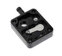 Bomba de combustible 3C8-04002-0 para fueraborda Tohatsu M9.9 M15 NS18 M40 M50 1997-2005 con válvulas antirretorno 350-04014-0 de aluminio acero inoxidable negro