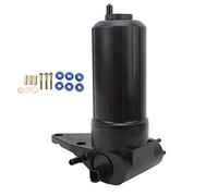 Bomba de Combustible Eléctrica, Bomba de Elevación de Combustible Eléctrica de 24 V con Kit de Reparación 4132A018 Reemplazo para Motores Perkins 1104D 44T 1104C 44T