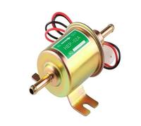 Bomba De Combustible Eléctrica Universal Para Coche 12 V/24 V HEP-02A Para Diésel Gasolina Con Perno Fijación Presión Combustible Bomba(Gold 12V)