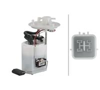 HELLA 8TF 358 106-681 Unidad de alimentación de combustible - eléctrico - 4polos - con sensor de nivel/con junta