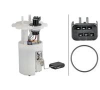 HELLA 8TF 358 106-741 Unidad de alimentación de combustible - eléctrico - 6polos - con junta/con sensor de nivel