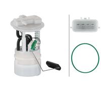 HELLA Unidad de alimentación de combustible 8TF 358 106-891 eléctrica 4 polos para Renault Clio