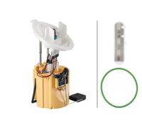 HELLA 8TF 358 146-021 Unidad de alimentación de combustible - eléctrico - 4polos - con junta/con sensor de nivel
