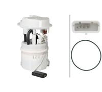 HELLA 8TF 358 146-551 Unidad de alimentación de combustible - eléctrico - 4polos - con junta/con sensor de nivel - con regulador de presión