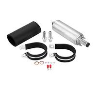 Bomba de Combustible, Universal 255 LPH Bomba de Combustible de Alta Presión Externa en Línea de Metal con Kit para OE: GSL392 GCL611-2