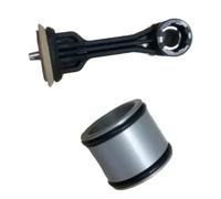 Bomba de compresor de suspensión neumática que conecta el vástago del pistón con anillo 97035815109 97035815124 Compatible con modelos automotrices para el número de pieza 970-A14Z