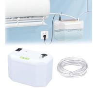 Bomba De Condensado, 24l/H Bomba De Agua De Condensado Con 5m Manguera 200ml Bomba De Condensado Aire Acondicionado Sistema De ElevacióN De Condensado Alarma De Desbordamiento Drenaje AutomáTico