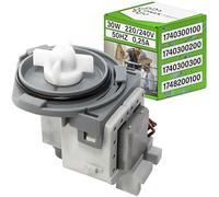 Bomba de Desague Lavavajillas 30W 220/240V 50Hz 0,25A 1740300100 para Beko