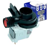 Bomba de Desagüe Lavadora con una Potencia de 30W con Código Original 140000738017 para Electrolux para AEG para Juno para Zanker para Zanussi - Garantía de 10 Años - MONTERAL