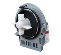 Bomba de desagüe para lavadoras, DC31-00180A, 220-240 V, pieza de repuesto de plástico ABS resistente para fácil instalación y funcionamiento estable para muchos modelos, color gris, 1 unidad