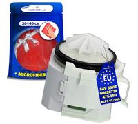 Bomba de Desagüe para Lavavajillas BLP3 01/003 475.190 54V 55Hz con Código Original 00620774 620774 para Bosch para Siemens - Completo con Bayeta Microfibra - MADE IN EU - MONTERAL