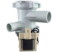 Bomba de desagüe para motor de 30 W para lavadora Bosch y Siemens, compatible con la serie IQ WM12S3600W, pieza de repuesto para drenaje (L)