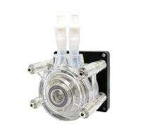 Bomba de Diafragma, 24V DC Peristaltic Pump 0.8GPH (3000ml/min) High Flow Self-Priming for Aquarium Auto Water Change & Lab Chemical Transfer(Pharmed BPT Tube)
