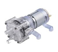 Bomba de diafragma autocebante de 12 V CC para mini pulverizador, motor dispensador de agua de 5 W con caudal de 2 L/min, diámetro interior de manguera de 6,5 mm para acuario, máquina de café, equipo