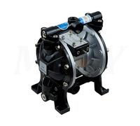 Bomba de Diafragma, Compatible con mini bombas neumáticas de diafragma for pintura, bomba de diafragma de aleación de aluminio accionada por aire A-10/A-15/A-15B/A-20/A-26 Para Caravanas Barcos Jardín