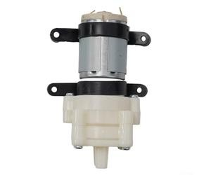Bomba de diafragma DC24V R385 para aplicaciones de acuarios y peceras con anillo de goma impulsado por eje de motor excéntrico