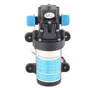 Bomba de diafragma de alta presión CC autoaspiración eléctrica para lavado de coches 6L por minuto para uso doméstico industrial agrícola (12V)