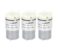 Bomba de diafragma, Motor de vacío de 3 uds para peces, bajo ruido, CC de 6V, para instrumentos, electrodomésticos industriales