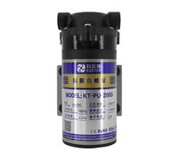 Bomba de diafragma refuerzo agua 75-400 GPD, 24 V, piezas filtro vacío presión natural for sistema ósmosis inversa residencial(200GPD)