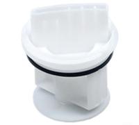 Bomba de drenaje para Bosch para lavadoras Siemens 605010 647920 ABS Construcción Solución de reemplazo rápido (blanco)