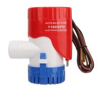 Bomba de Drenaje para Yates, Bomba de Agua de Sentina, Automática, Fácil de Limpiar, Interruptor Electrónico de 1100 GPH para Piscinas (24V)