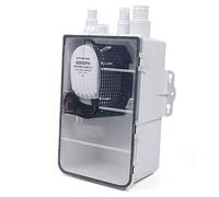 Bomba de ducha de 12 V, 600 GPH, automática, compacta, con interruptor de flotador, bomba de sentina para barco, camping, sistema de bomba de ducha, múltiples conexiones 19-39 mm