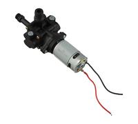 Bomba de émbolo de 21 V, conjunto de motor de metal para limpiador inalámbrico de alta presión, lavado de coches y riego de jardín, plateado, 37,5 mm