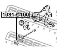 FEBEST 1081-C100 Cilindro maestro, embrague