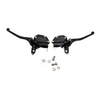 Bomba de Embrague de Freno de Motocicleta Palanca de Mango de Cilindro Maestro hidráulico 7/8 Pulgadas 22mm Universal Izquierda Derecha Compatible con Kawazaki(About)