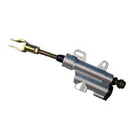 Bomba de Embrague y Freno para Motocicleta, Bomba de Cilindro Maestro de Freno hidráulico Trasero, Compatible con ATV Pit Pro Dirt Bike de 110 CC, 125 CC, 150 CC y 250 CC (Plateada).