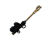 Bomba de Embrague y Freno para Motocicleta, Bomba de Cilindro Maestro de Freno hidráulico Trasero, Compatible con ATV Pit Pro Dirt Bike de 110 CC, 125 CC, 150 CC y 250 CC (Negra).