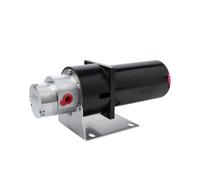 Bomba de engranajes de alta presión de 24 V, bomba magnética de agua y aceite, microbomba de acero inoxidable