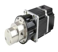 Bomba de engranajes magnética KGP-06B, 1-3 l/min, 24 V CC, motor eléctrico BLDC, carcasa de acero inoxidable 316L, engranajes de PTFE(KGP-06B204 1LPM,BLDC 24V 120W)