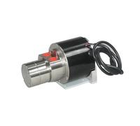 Bomba de engranajes magnéticos 56SGEI6DCB98, 6,1 ml/rev, 18,3 LPM, cuerpo SUS 304, sellado de PTFE con engranaje PEEK, Motor sin escobillas de 24V CC, 240W