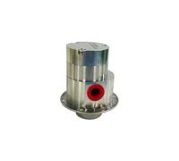 Bomba de engranajes magnéticos MGPKPF0.9-SVAC220V400W, 0,9 ml/rev, 2,7 LPM, cuerpo SUS 316L, sello de PTFE de engranaje PEEK con servomotor de 220V CA(Pump head)