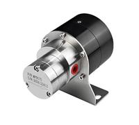 Bomba de engranajes micro con medidor de circulación de agua y motor sin escobillas de 150 W CC 24 V