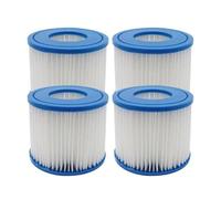 Bomba De Filtro Best-Way 58381, Compatible Con Flowclear, Repuesto De Filtro Tipo I For Piscina Termal Lay-Z-Spa(4pcs)