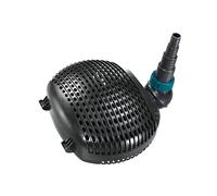 Bomba de filtro/estanque AquaForte EC-5000 5 m³/h, altura de impulsión 3m, 26Watt, Negro | adecuado para agua dulce y salada | adecuado para arroyos, cascadas, fuentes, filtros, etc.