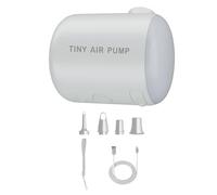 Bomba de flotador de piscina, batería de bomba inflable - inflador de tubo de natación recargable con luz,2200mAh inflación eléctrica Bomba de soplo para pasajes domésticos Picinones