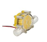 Bomba de flujo de agua de 12 V para generador HYDRO de flujo de turbina hidráulico de energía solar mini generador hidráulico para conversión de energía del agua en energía eléctrica