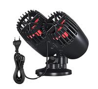 Bomba De Flujo Para Acuario,20000L/H 25W 220V Wave Maker Rotación,Bomba De Flujo De Acuario,Rotativa Para Acuarios De Agua Para Acuarios De Agua Dulce Y Salada,Rotación De 360°(Negro) - -