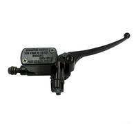 Bomba de freno delantera hidráulica cilindro maestro para scooter, ciclomotor, bicicleta todoterreno, barra de 22 mm, aleación de aluminio, color negro, kit de repuesto de ajuste directo