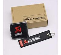 Bomba de Freno Delantero de algodón de la Motocicleta Freno de Fluido Freno de líquido Embrague Depósito de la Taza de Aceite Tapa de la Taza de calcetín Protector Llavero Gratis (Color : Black 1)