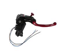 Bomba de freno Ready To Brake - Mecanizada CNC - 16 x 16, palanca articulada larga roja (cigüeño+palanca) para KTM SX (CC 125) 2016-2018