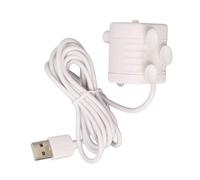 Bomba de Fuente de Agua para Mascotas USB de 5 V, Silenciosa, Previene la Quema en Seco, Bombas Dispensadoras sin Escobillas, Motor Accionado, Sumergible Antiseco para Gatos con