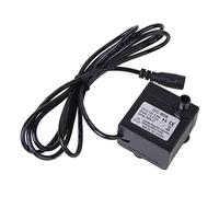 Bomba de fuente de agua solar 1, 5-2 m Dc 6-12 V 5 W Bomba de agua sumergible impermeable Mini fuente de bajo ruido para acuario pecera hidroponía, bombas, mini