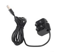 Bomba de fuente para exteriores de 200 l/h para estanque de jardín, baño de pájaros, estanque de peces, estanque pequeño, material PET, 7 V 1,2 W, altura de pulverización de 30-60 cm, circulación y