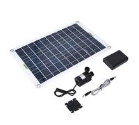 Bomba de fuente solar, panel de 50W Bomba de agua solar de bajo ruido Ampliamente utilizada en el jardín para fuentes