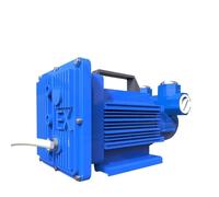 Bomba de gasolina de 12 V/24 V con a prueba de explosiones, microbomba de combustible, bomba diésel eléctrica autocebante de 600 W, 60 l/min(220V blue)