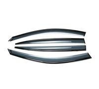 Bomba de giro Compatible con Infiniti Q50 Q50S 2014-2020: deflector de ventana lateral, visera, ventilación, parabrisas, protección contra el sol y la lluvia.